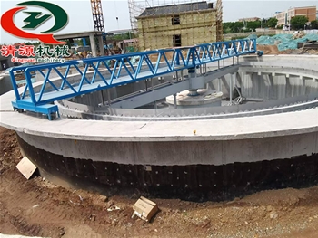 周邊傳動(dòng)刮泥機(jī)安裝